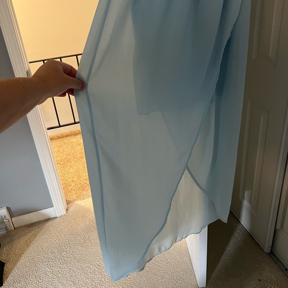Lush Light Blue Maxi Dress - Picture 4 of 4